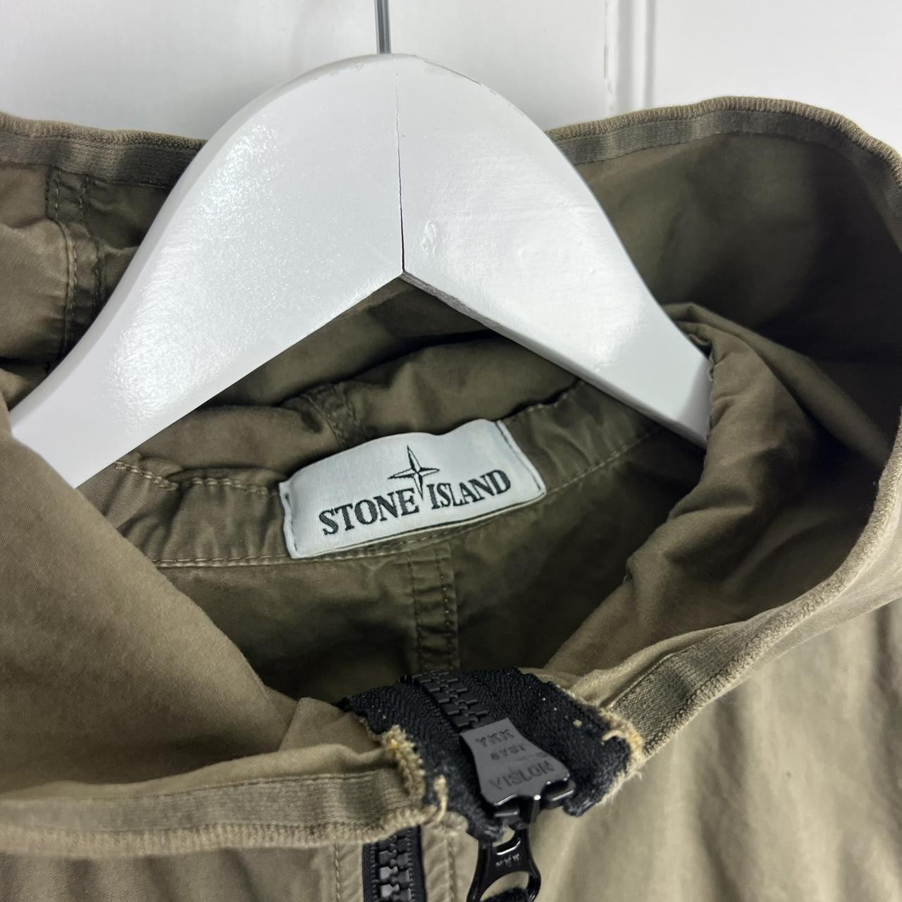 Stone Island Hooded Canvas Jacket (S)