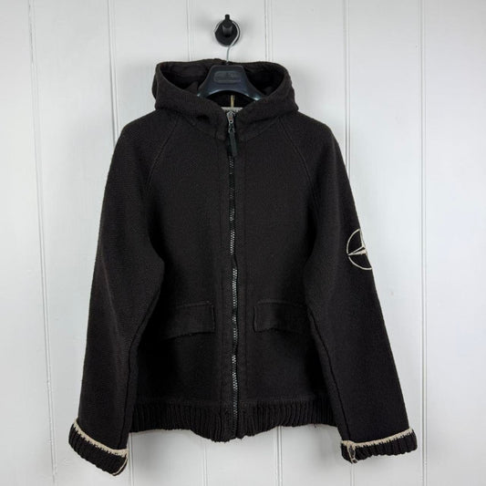 2000’s Stone Island Compass Logo Knit Jacket (L)