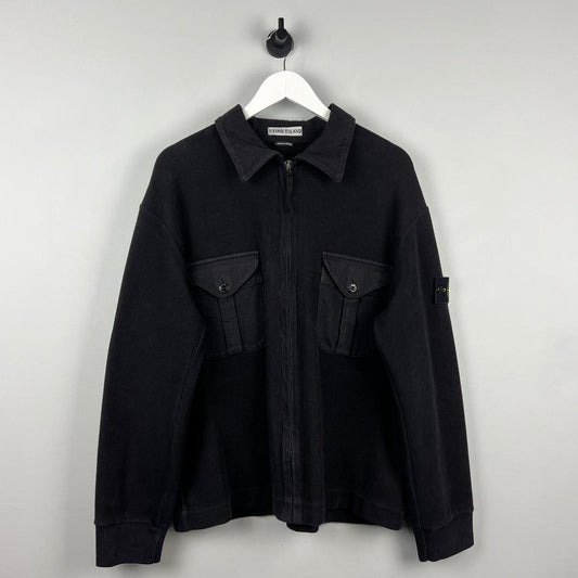 00’s Stone Island Zip Collared Jacket (M)