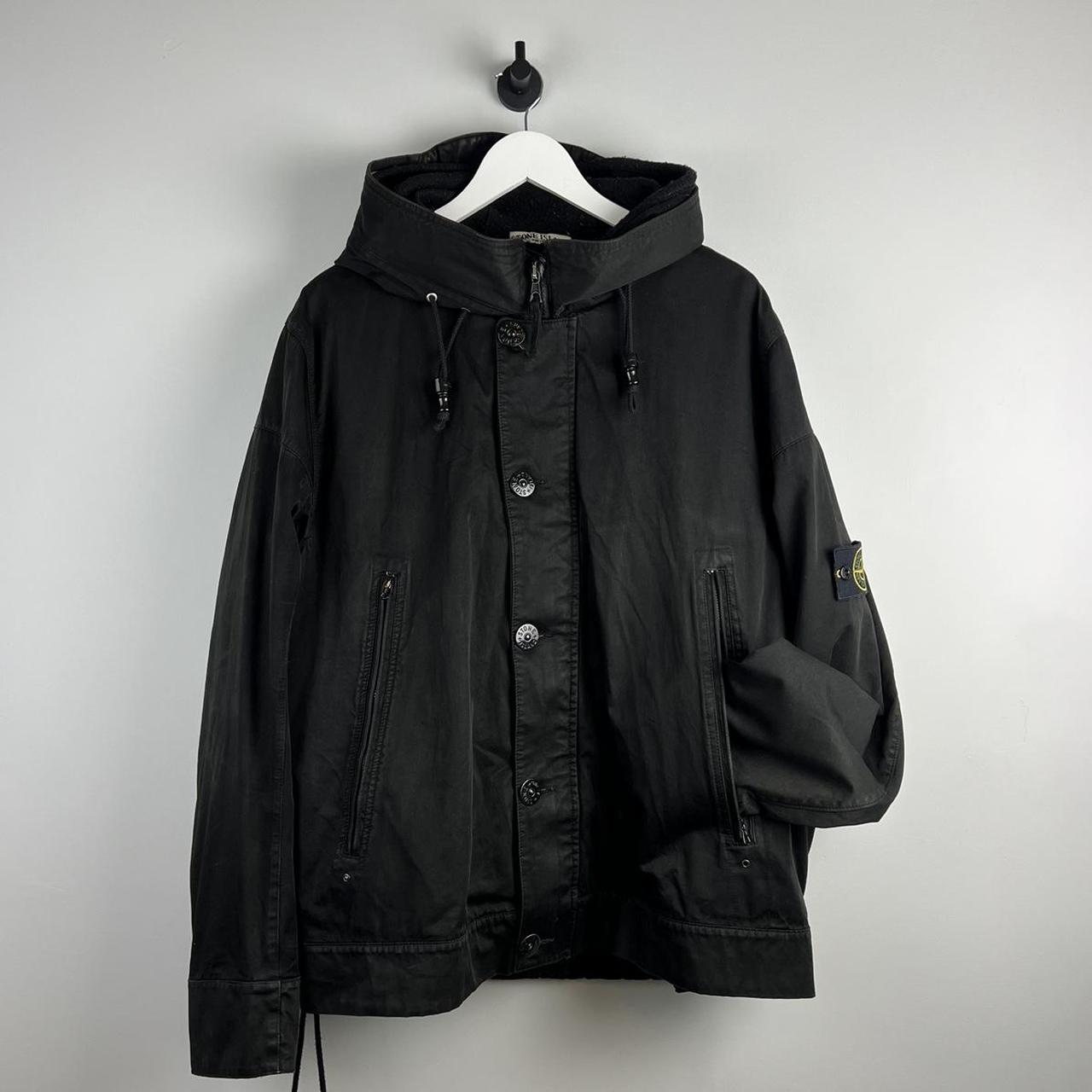 Stone Island Raso Gommato Dutch Rope Jacket (XXL)