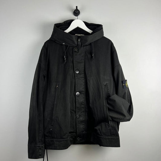 Stone Island Raso Gommato Dutch Rope Jacket (XXL)