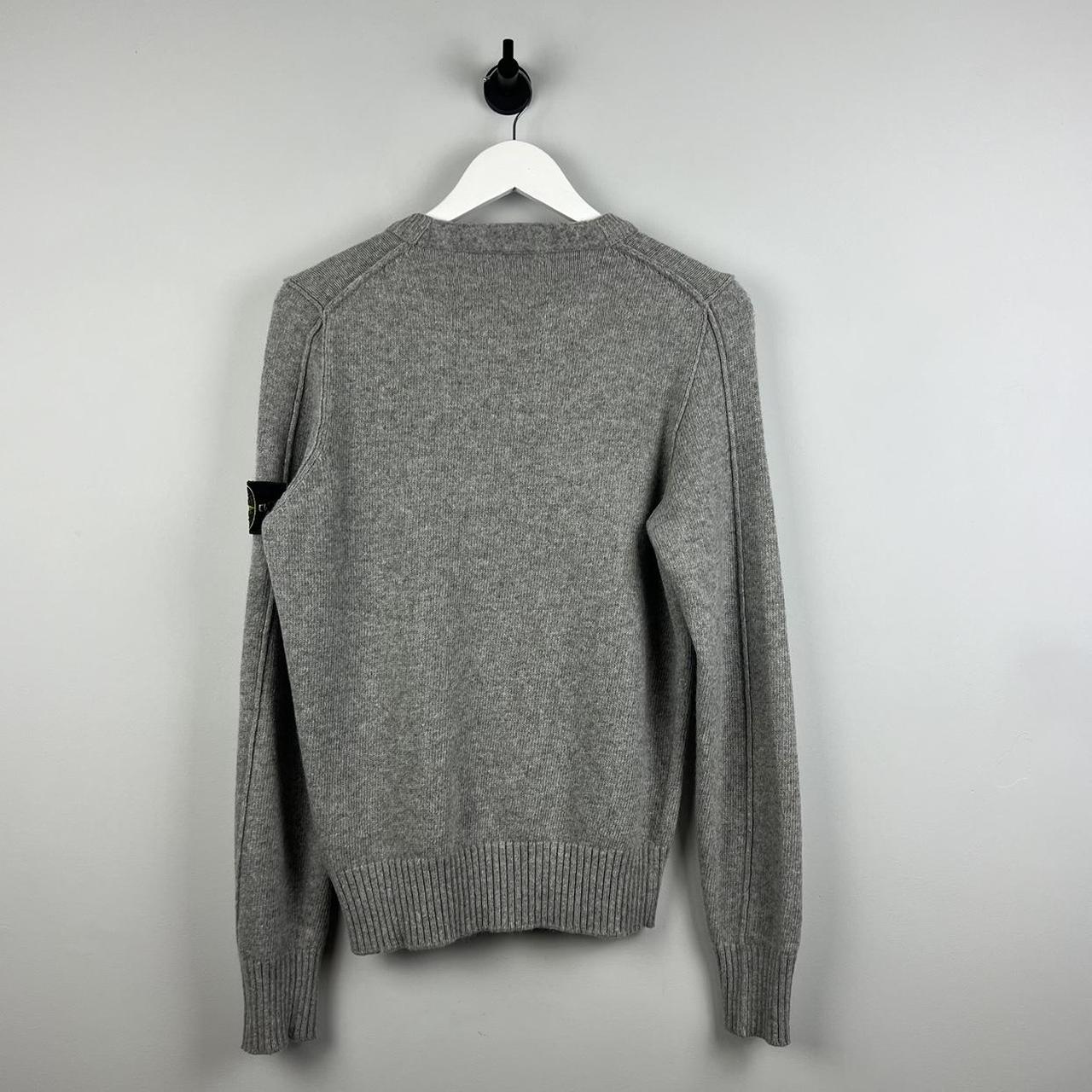 Stone Island Grey Knit Jumper (S)