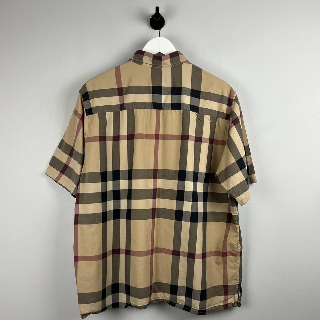 00’s Burberry Nova Check SS Shirt (XL)