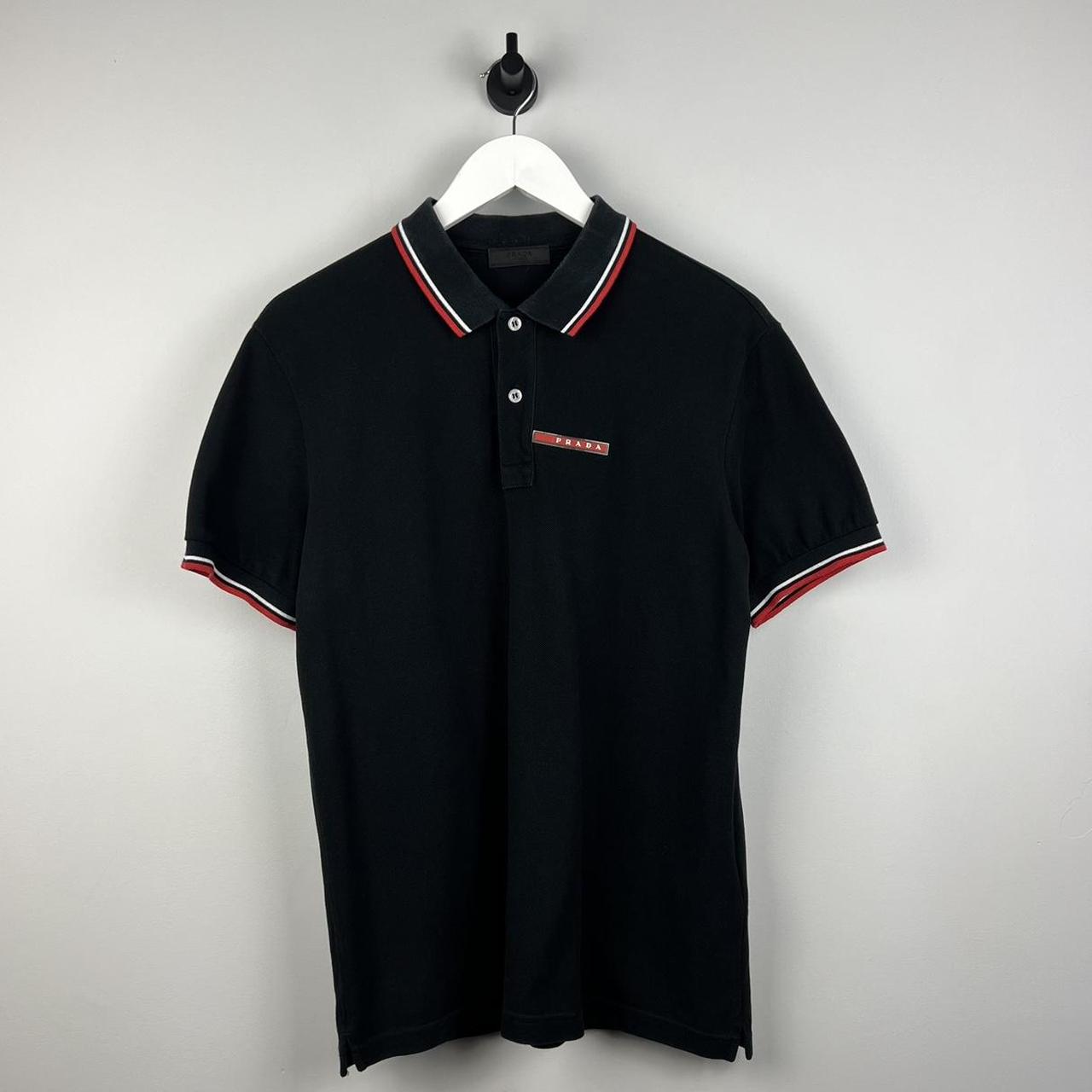 Prada Sport Logo Polo Shirt SS (L)