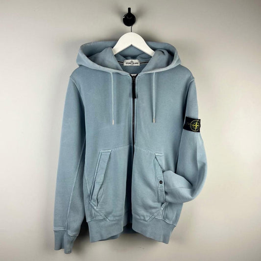 Stone Island Zip Up Hoodie (M)