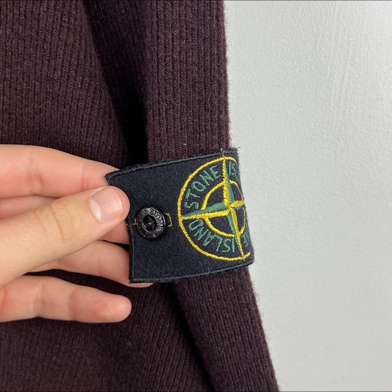 00's Stone Island Mock Neck Knit Jumper (XL)