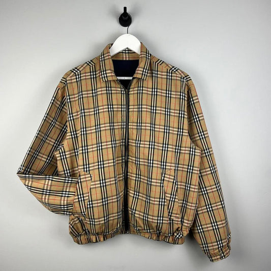 90’s Burberry Reversible Harrington Jacket (M)