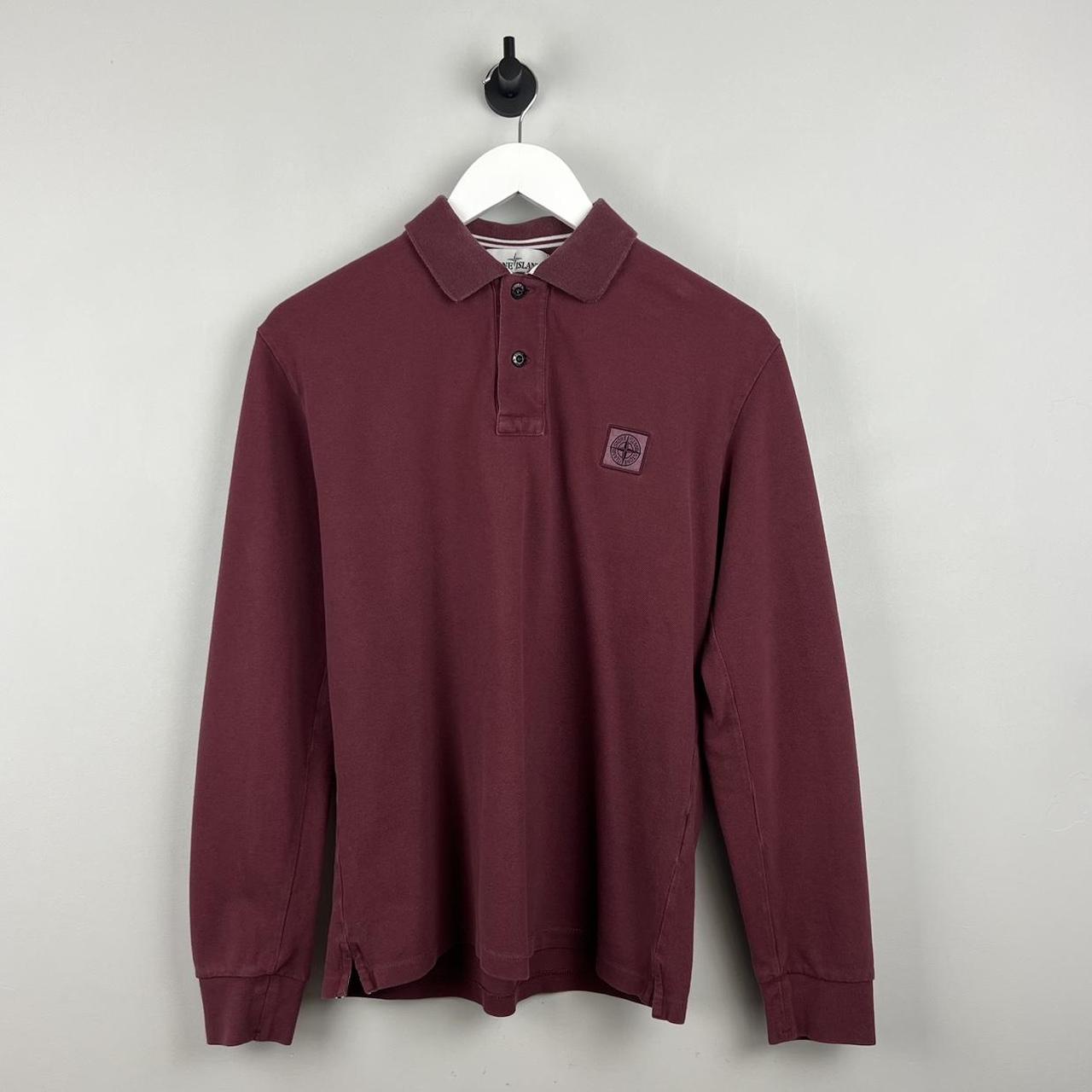 Stone Island LS Polo Shirt (M)