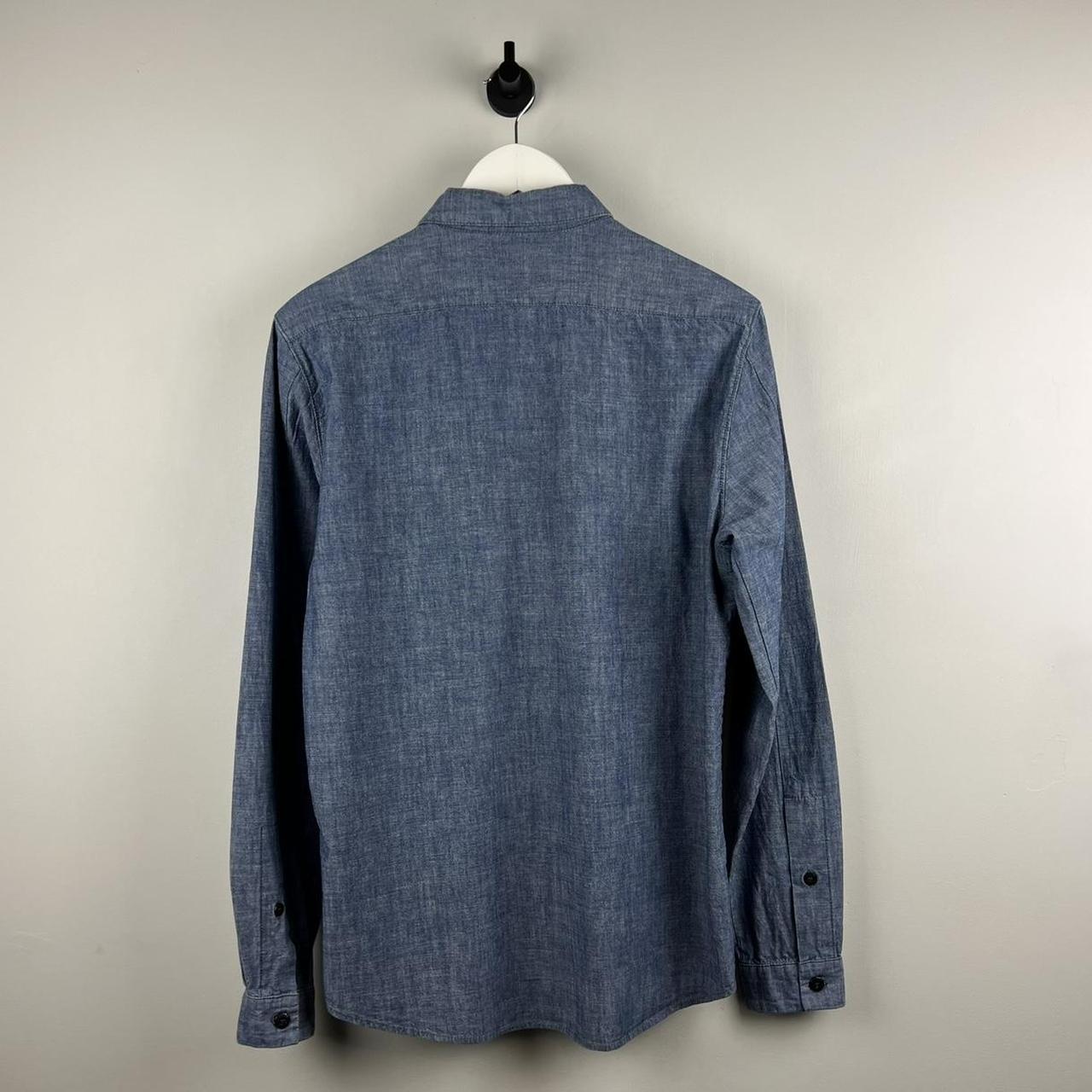 Stone Island Denim Zip Over Shirt (M)