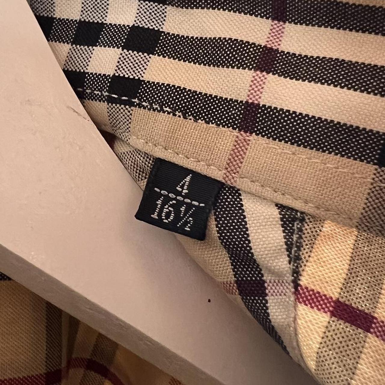 90’s Burberry Nova Check Logo Shirt SS (L/XL)