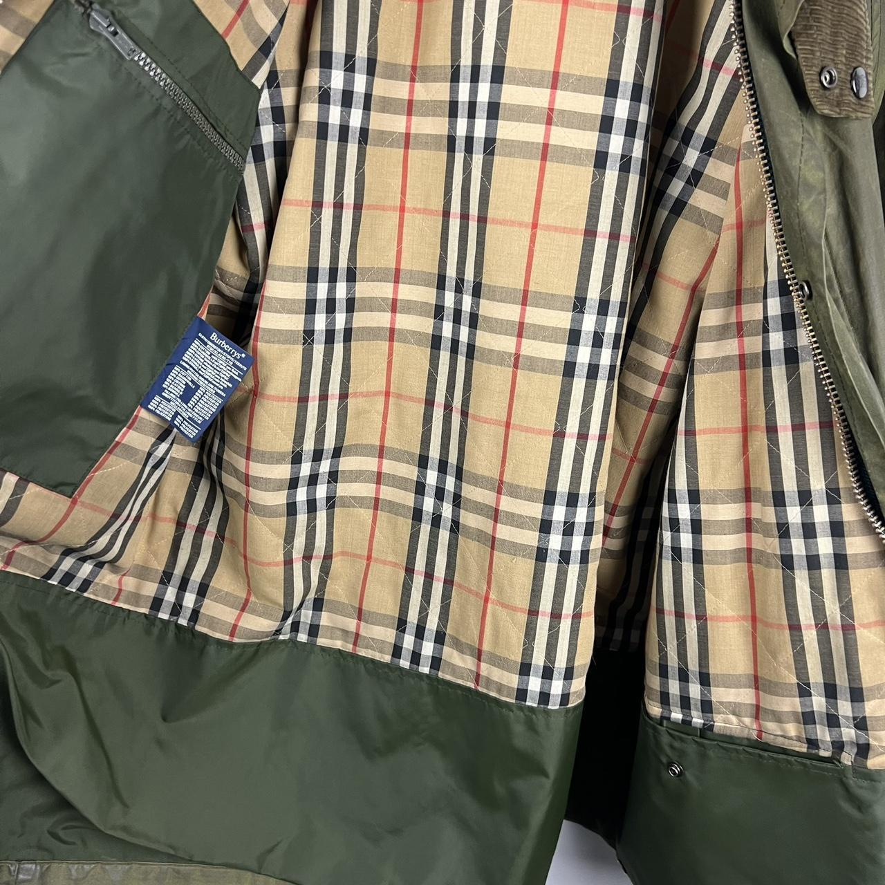 Vintage Burberry Wax Jacket (XL)