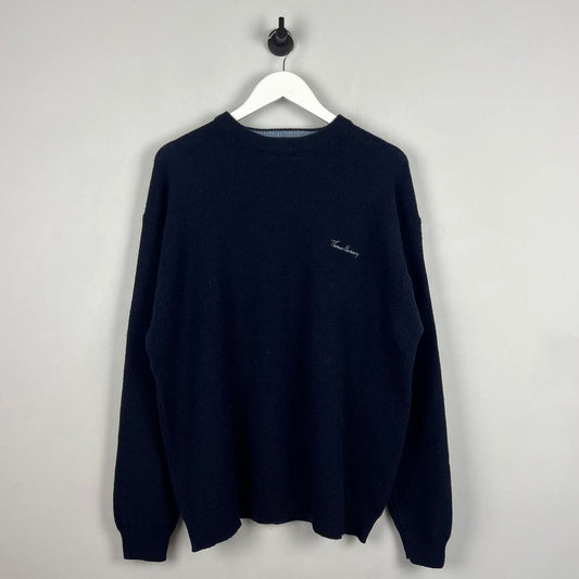 Vintage Thomas Burberry Knit Jumper (L)