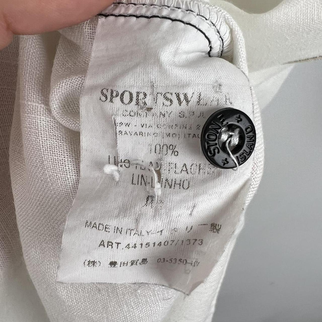 00s Stone Island Linen SS Shirt (XL)