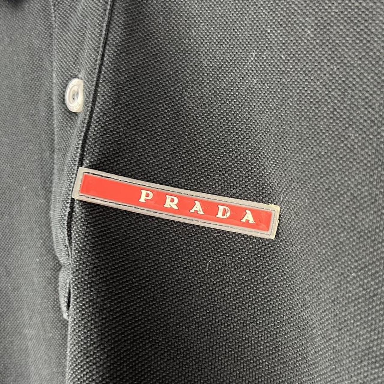 Prada Sport Logo Polo Shirt (M)