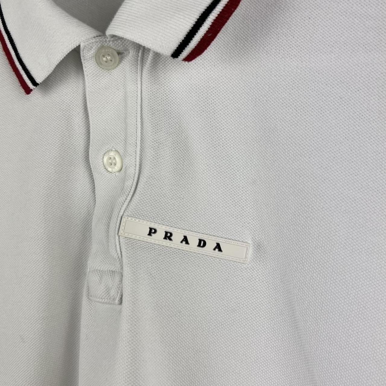 Prada Sport Logo Polo Shirt (S)