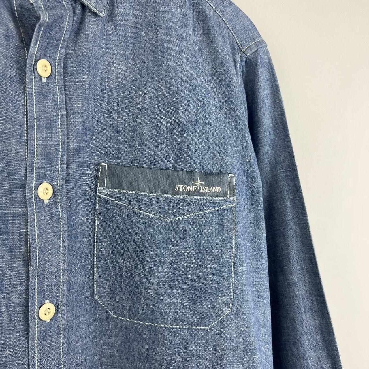 Stone Island Denim Style Shirt (XL)