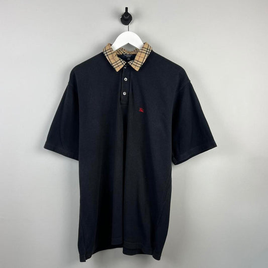 Vintage Burberry Polo Shirt (XL)