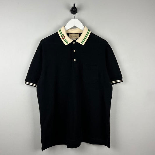 Gucci Logo Polo Shirt (XL)