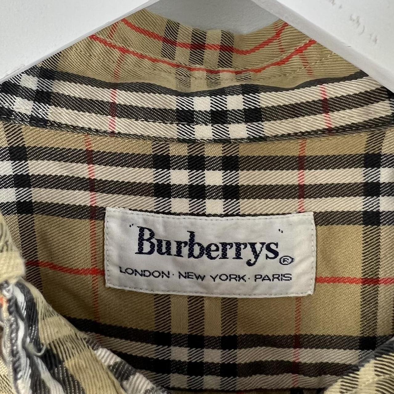 90’s Burberry Nova Check Shirt LS (S)