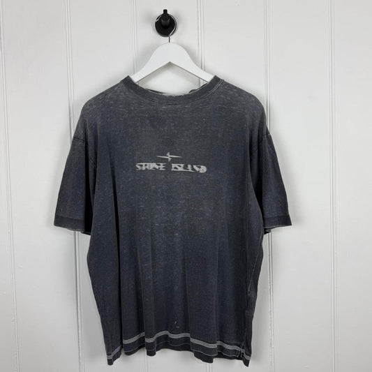 90s Stone Island Logo T-shirt (L)