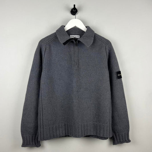 00’s Stone Island Knit Q Zip (M)