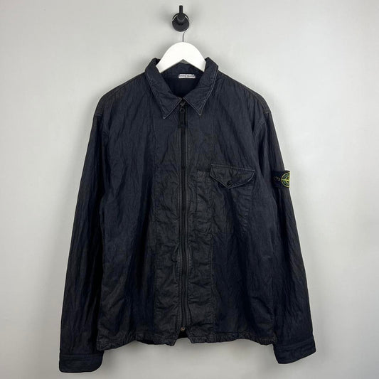 Stone Island Zipped Over Shirt (XL)