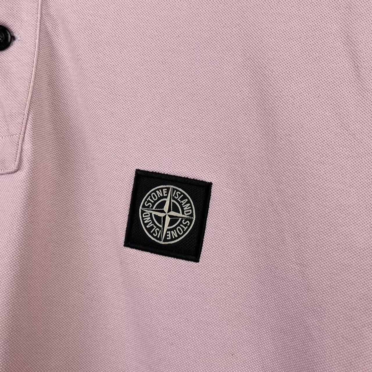 Stone Island Compass Logo Polo Shirt (L)