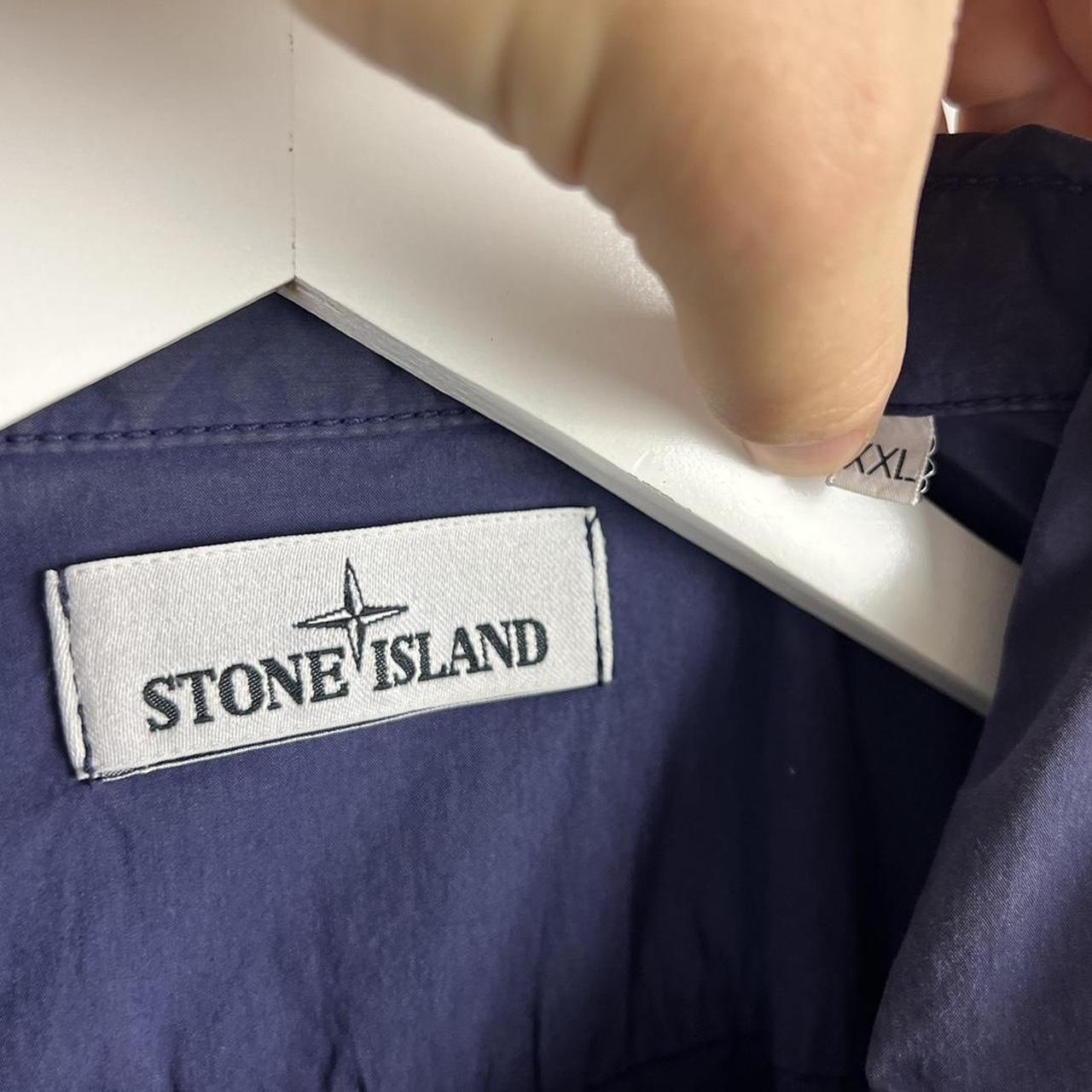 Stone Island Zip Over Shirt (XXL)