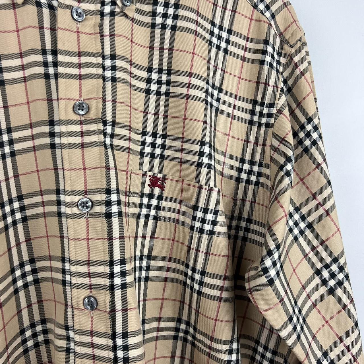 00s Burberry Nova Check LS Shirt (M)