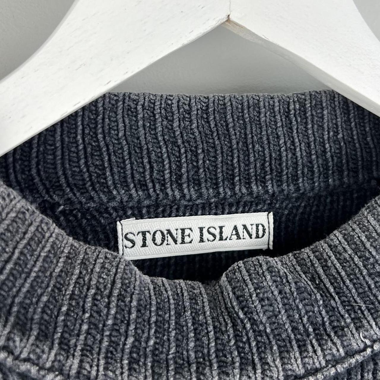 Stone Island AW/99 Green Edge Knit Jumper (M/L)