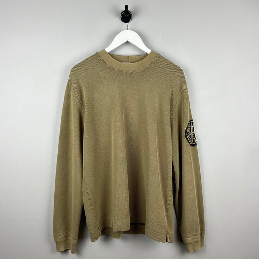 00s Stone Island Ribbed Jumper (L)