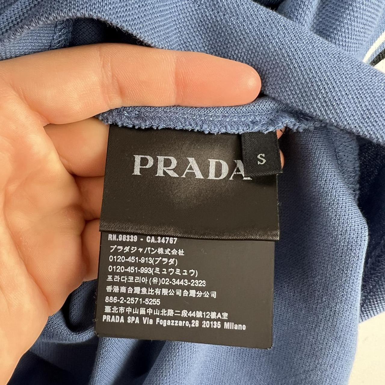 Prada Sport Logo Polo Shirt (S)