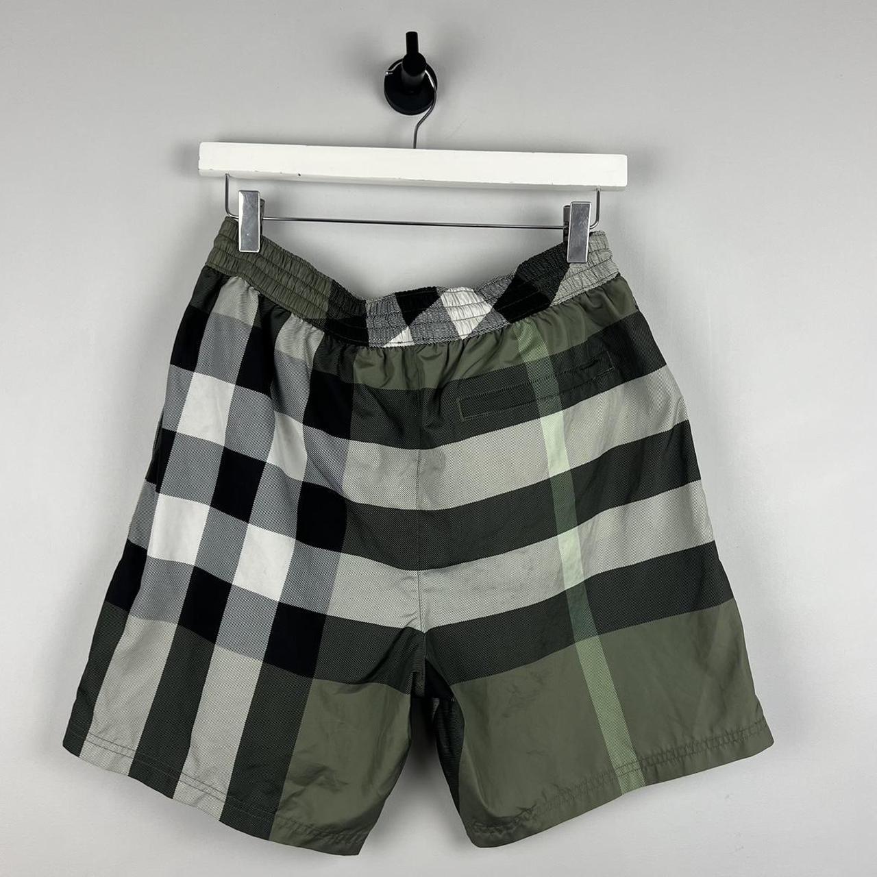 Burberry Green Tartan Swim Shorts (M)