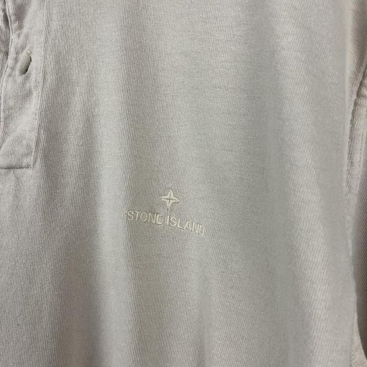 90’s Stone Island Logo Polo Shirt (XL)