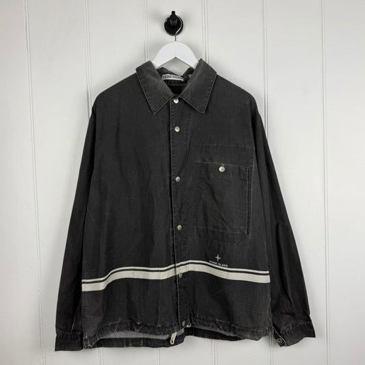 90s Stone Island Sailcloth Jacket (XL)