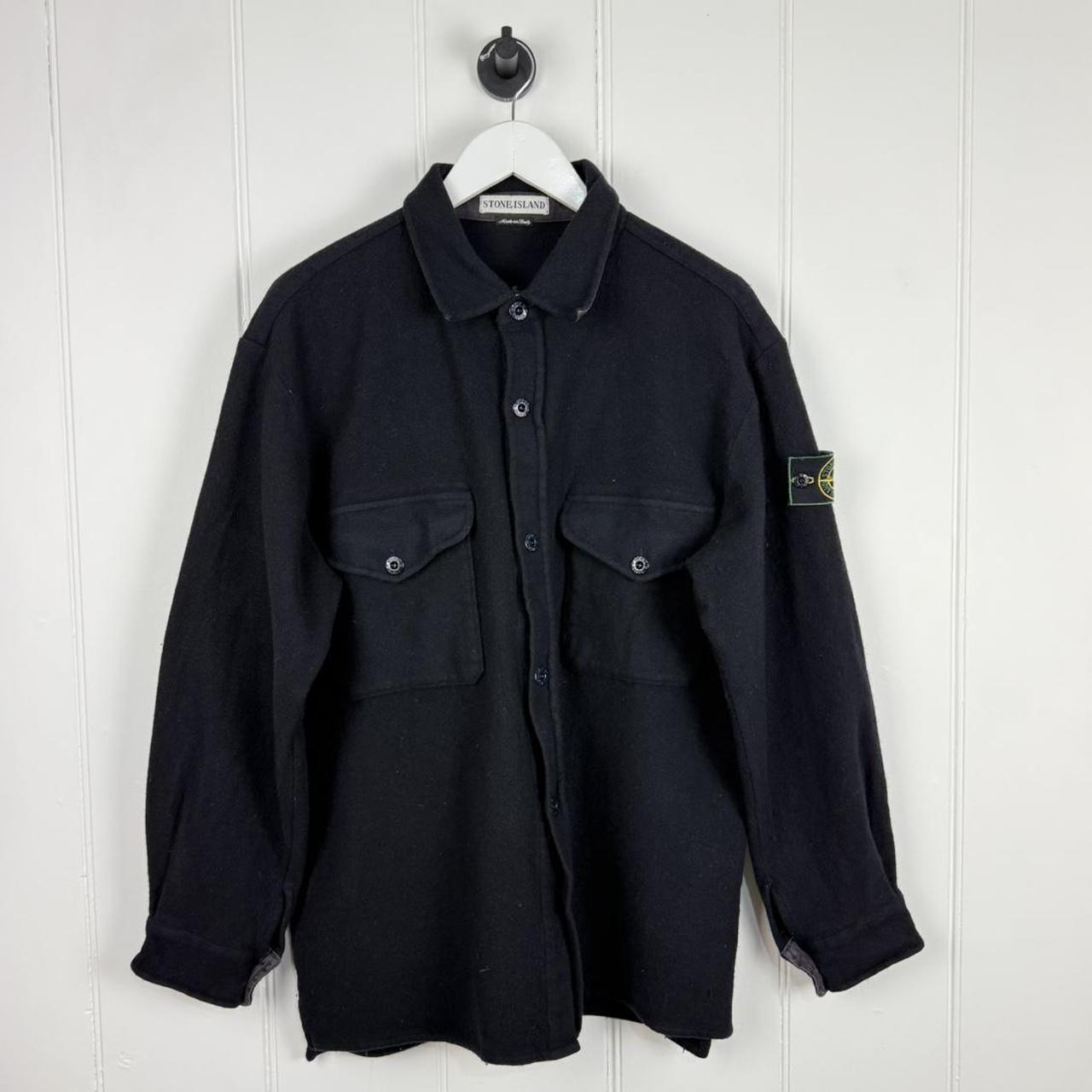 Late 90s Stone Island Wool Shirt (L)