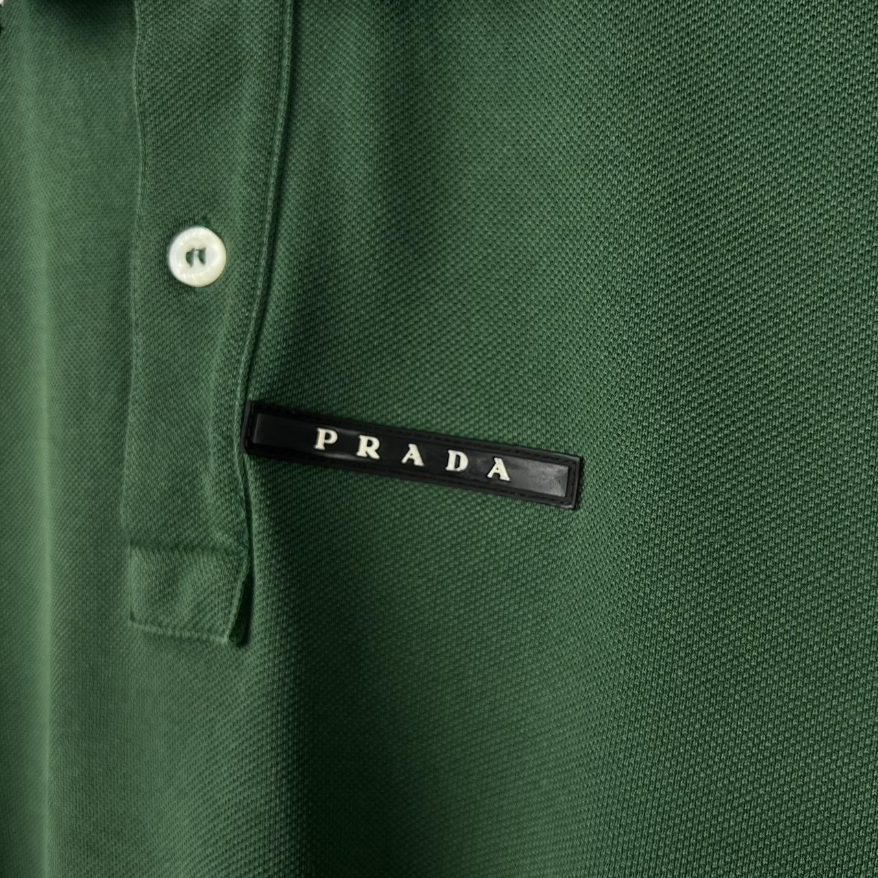 Prada Sport Logo Polo Shirt (M)