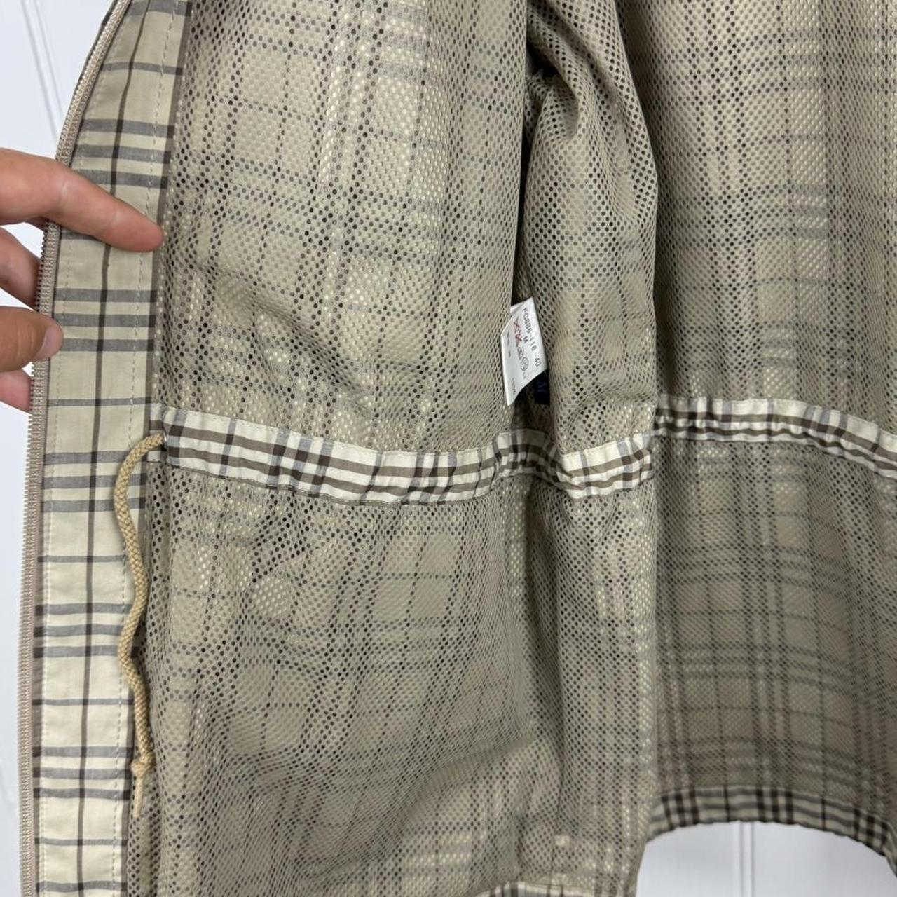 Burberry Checkered Parka Jacket (L)