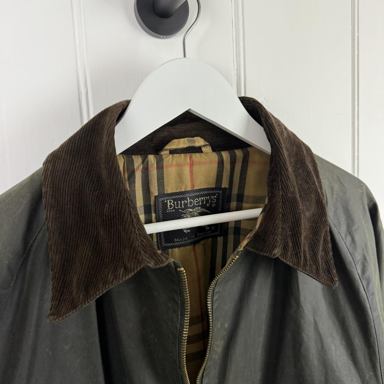 Vintage Burberrys Wax Jacket (S)