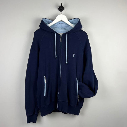 YSL Logo Zip Hoodie (XL)