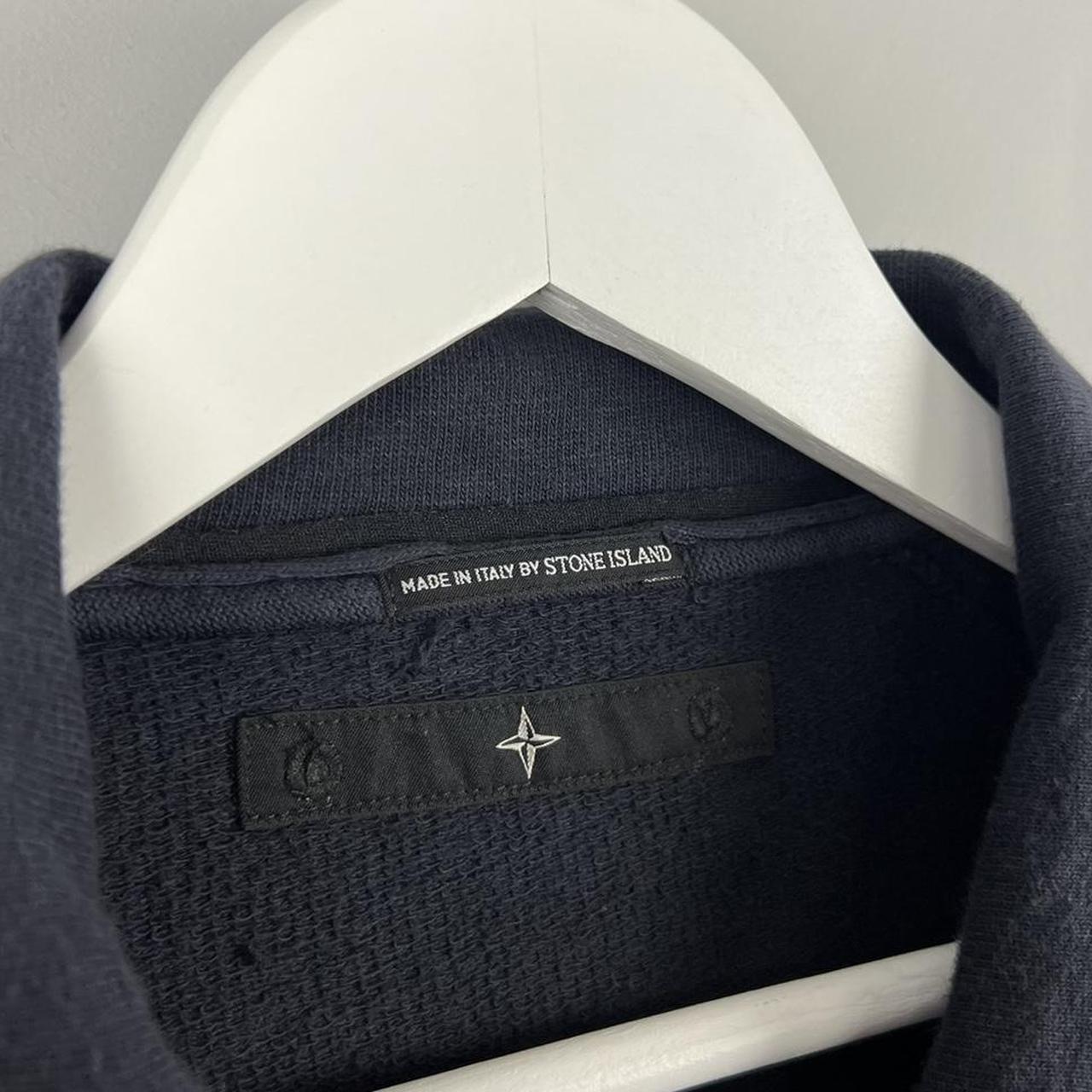 Stone Island Denims Logo Zip Jumper (XXL)