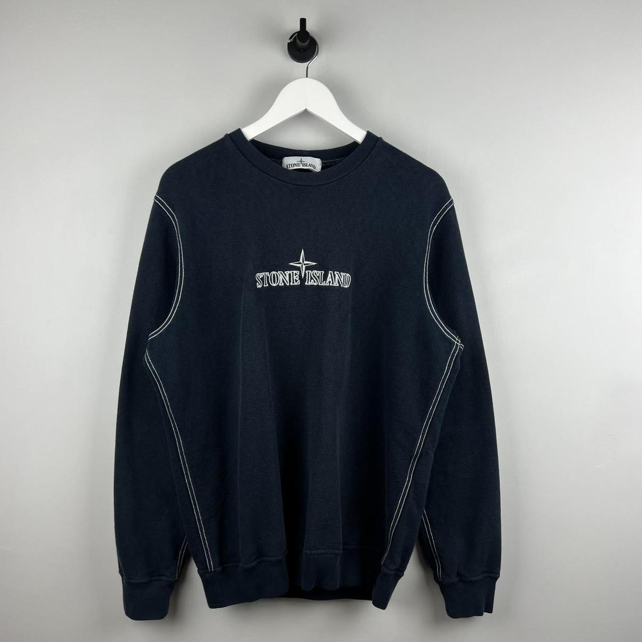 Stone Island Cross Stitch Jumper (L)