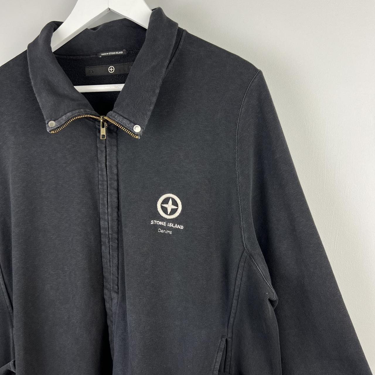 Stone Island Denims Embroidered Logo Jumper (XL)