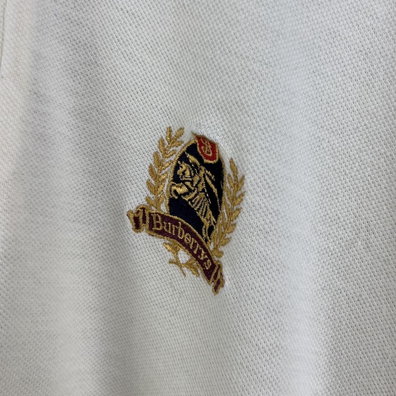 00’s Burberrys Logo Polo Shirt (L/XL)