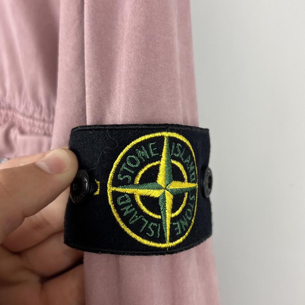 Stone Island Zip Canvas Over Shirt (M)