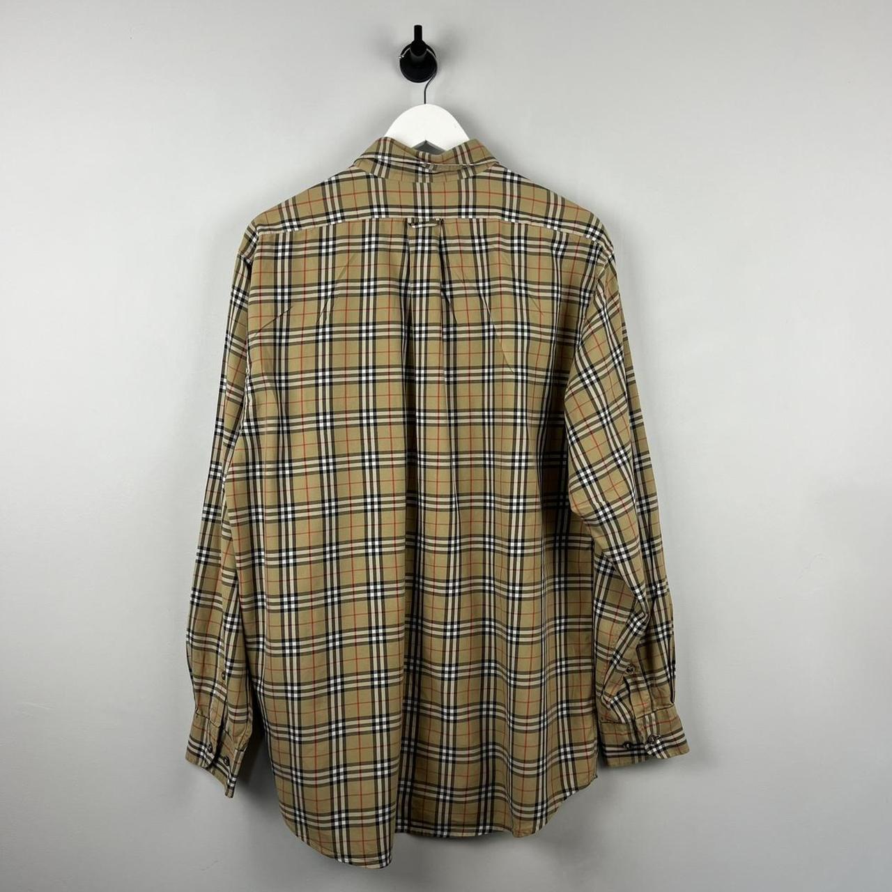 Vintage Burberry Nova Check LS Shirt (L)