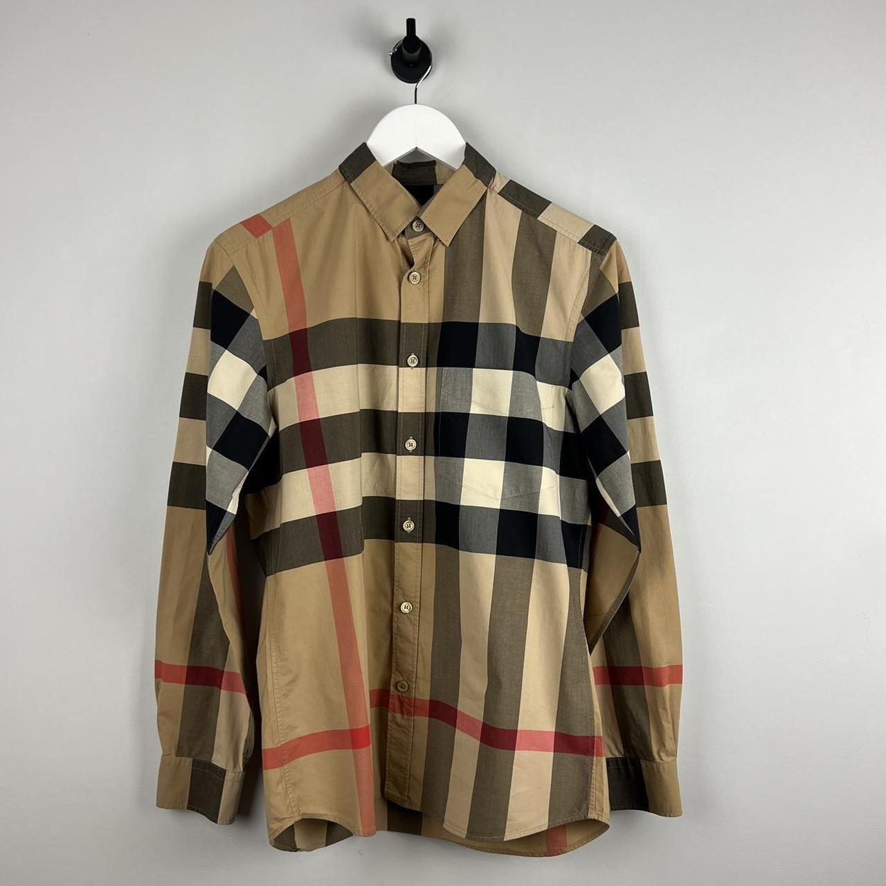 Burberry Nova Check Logo Shirt (S)