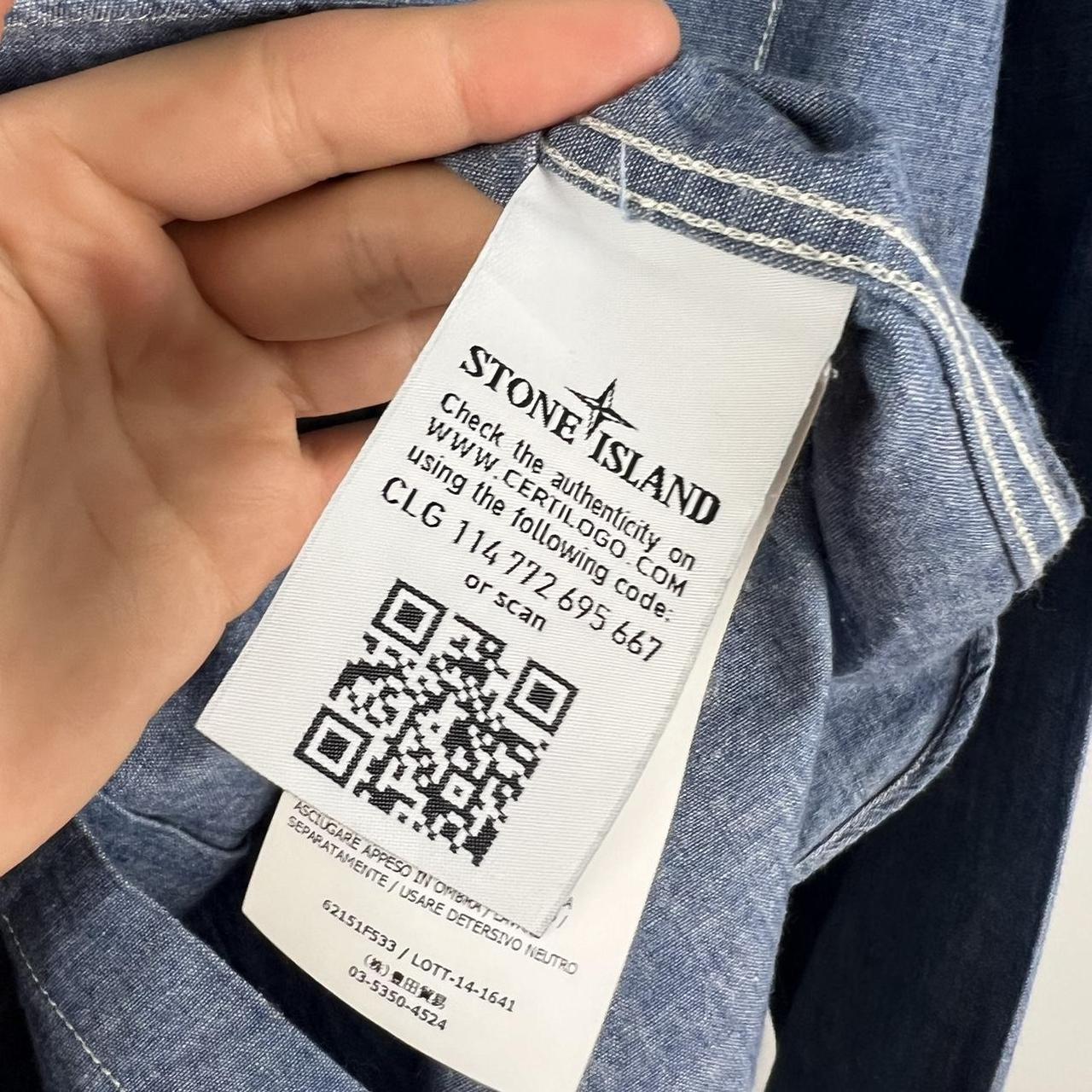 Stone Island Denim Style Shirt (XL)