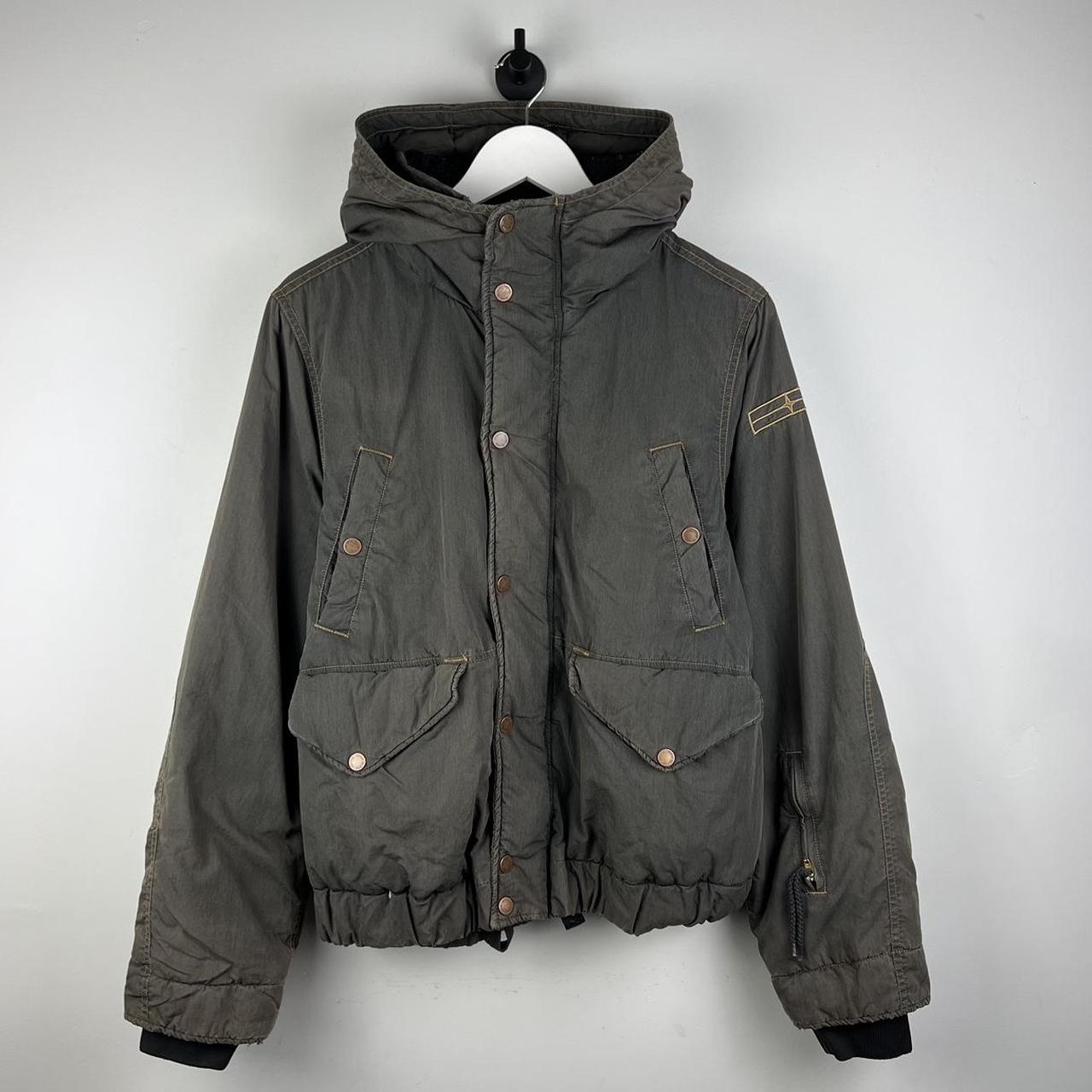 00's Stone Island Denims Puffer Jacket (M)