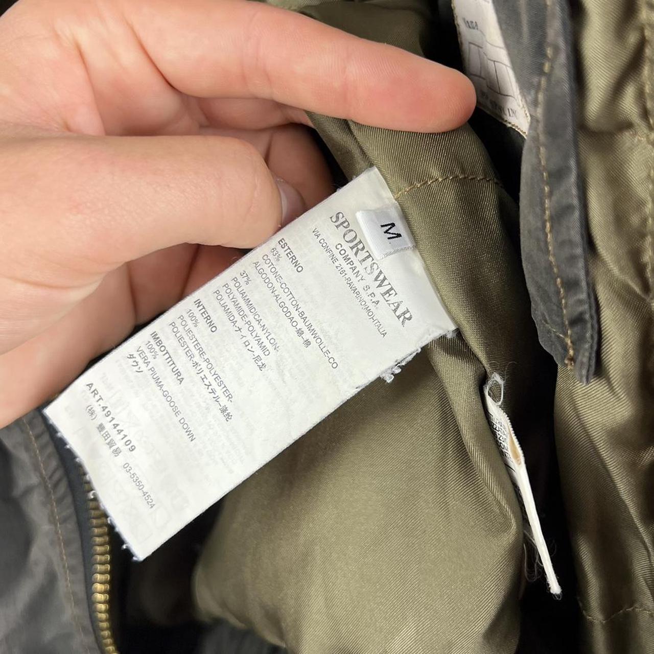 00's Stone Island Denims Puffer Jacket (M)
